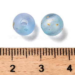 Perles en acrylique transparent mat&nbsp;X1-OACR-F013-13D