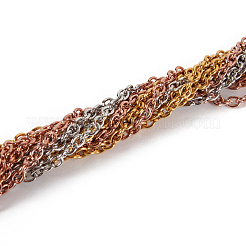 Realizzazione di collane con catena in acciaio inossidabile 304&nbsp;STAS-P045-01