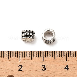 Tibetische Stil Legierung Großlochperlen&nbsp;FIND-C043-003AS