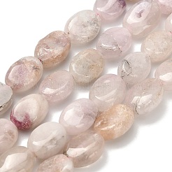 Natürliche rosa Morganit Perlen Stränge&nbsp;G-H335-N01-6x8mm