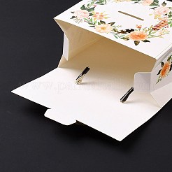 Rechteckige geschenkboxen aus papier mit griffseil&nbsp;CON-B010-03B