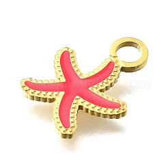 304 Edelstahl-Emaille-Anhänger&nbsp;STAS-K263-86A-G