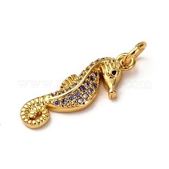 Pendentifs avec zircon cubiques à micro-pavés en laiton&nbsp;KK-A265-10A-02G