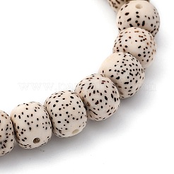 Bracelets extensibles perles non teints et naturels lune et étoile xingyue bodhi&nbsp;BJEW-JB05467