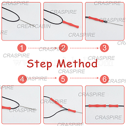 6 sachet de 3 protège-doigts en silicone pour corde d'arc&nbsp;AJEW-CP0010-20