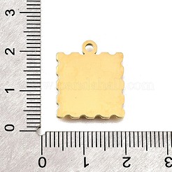 Ciondoli in acciaio inox 304&nbsp;STAS-A114-03G-02
