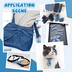 3 rotolo di nastri in denim di nylon in 3 stili&nbsp;OCOR-PH0004-14A