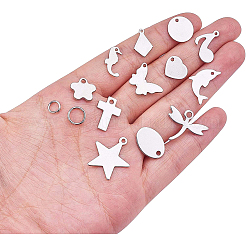 Pendentifs en acier inoxydable&nbsp;STAS-BC0003-02