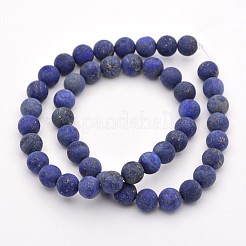 Lapis lazuli naturale perle tonde fili&nbsp;X-G-D660-6mm