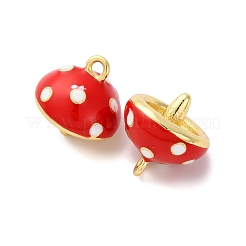 Messing Emaille Anhänger / charms&nbsp;KK-F895-08G-02