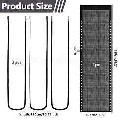 Plastikstuhltuch&nbsp;AJEW-WH0031-62A