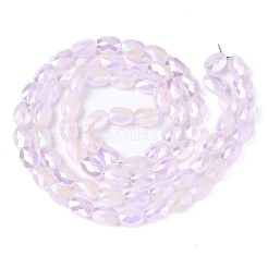 Chapelets de perles en verre électroplaqué&nbsp;EGLA-S194-11A-B05