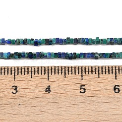 Natürliche Chrysokolla und Lapislazuli Perlen&nbsp;G-K399-B08-01