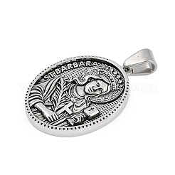 Pendentifs en acier inoxydable 304&nbsp;LS-STAS-M103-01AS-07