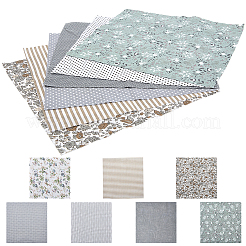 7 foglio di tessuto di cotone&nbsp;DIY-CP0013-22C