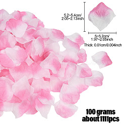 100 g de pétalos de rosa artificiales de satén&nbsp;DIY-SP0005-68C