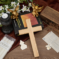Holzkreuzdekoration&nbsp;AJEW-WH0752-010A