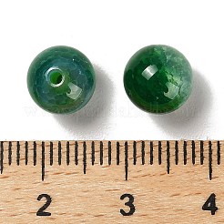 Natürliche grüne Drachenader-Achatperlen&nbsp;G-K349-02A