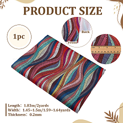 2 yarda de tela de poliéster&nbsp;DIY-WH0061-072