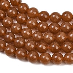 Tinti bianco naturale perle di giada fili&nbsp;GG-CBAD029-A04-10mm