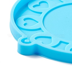 Moules à pendentif en silicone saint valentin&nbsp;DIY-J009-08B