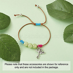 Ciondoli in lega a forma di rana in stile tibetano e montature per strass&nbsp;TIBEP-TA0002-34AS-RS