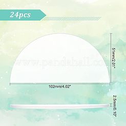24pcs carte de lieu de mariage en acrylique&nbsp;AJEW-FG0002-07