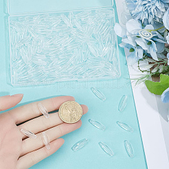 160 Stück transparente Acrylperlen&nbsp;TACR-SC0002-74