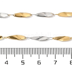Ionenplattierung (IP) 304 Edelstahl-Dreh-Oval-Gliederketten&nbsp;CHS-K017-02GP