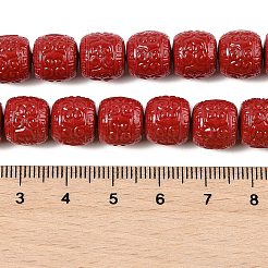 Stränge aus synthetischen geschnitzten Korallenperlen&nbsp;CORA-U003-04A