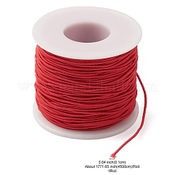 Cordon élastique rond en polyester&nbsp;EC-YWC001-01-A