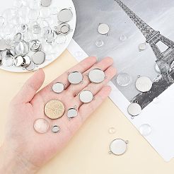 DIY-Sets zum Herstellen halbrunder Glieder in verschiedenen Größen&nbsp;DIY-UN0002-42P