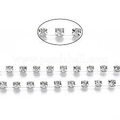 Messing Strass-Cup-Kette&nbsp;CHC-S16-S