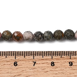 Natürliche Argentinien Rhodonit Perlen Stränge&nbsp;G-K366-C08-6mm