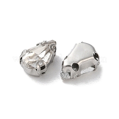 Lágrima coser en rhinestone&nbsp;RGLA-L028-09A-01
