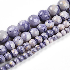 Backen Farbe Glasperlen Stränge&nbsp;DGLA-N003-4mm-C08