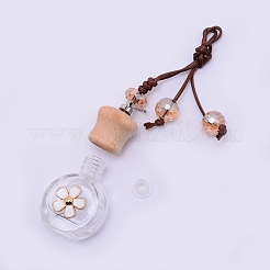 Bouteilles en verre&nbsp;DJEW-WH0009-01