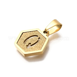 Anhänger aus 304 Edelstahl&nbsp;STAS-H227-01G-Q