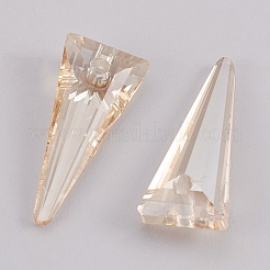 Pendentifs de strass en k9 verre&nbsp;GLAA-K034-J03-A