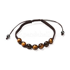 Braccialetti di perline intrecciati in pietra per uomo donna&nbsp;BJEW-JB06739
