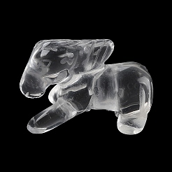 Synthetische Quarzkristall-Skulptur-Display-Dekorationen&nbsp;LS-DJEW-Q001-02
