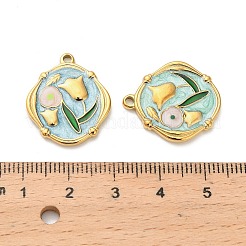Pendentifs en acier inoxydable 304 émaillés&nbsp;STAS-K306-37G