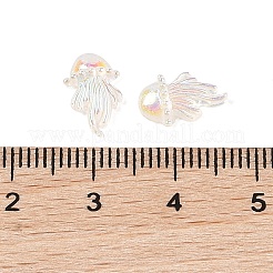 Cabochons décodés en résine lumineuse&nbsp;RESI-K039-01E