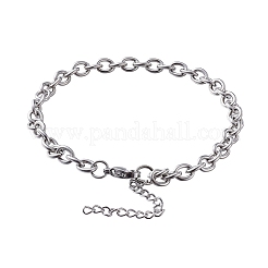 304 stianless Stahlkabelkette Armbandherstellung&nbsp;STAS-CJ0001-137
