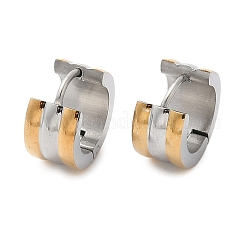 Creolen aus 304 Edelstahl mit Poliereffekt&nbsp;EJEW-M001-36GP-B