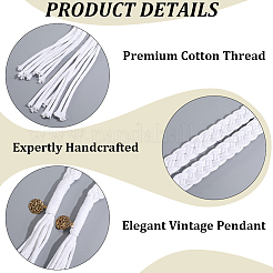 Corde de mariage en coton tissée à la main&nbsp;DIY-WH20002-193C