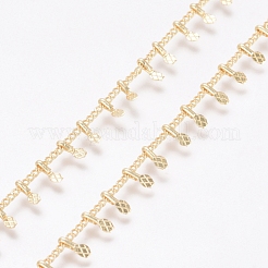 Catene in ottone lavorate a mano&nbsp;X-CHC-G006-12G