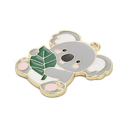 Pendentifs d'émail en alliage&nbsp;ENAM-A011-03B-G