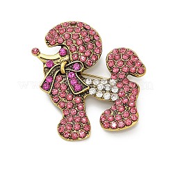 Spille in lega di strass animali per vestiti&nbsp;JEWB-C046-04E-AG