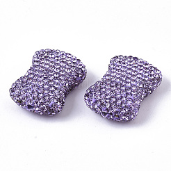 Handgemachte Fimo-Perlen Strass&nbsp;RB-T017-10C